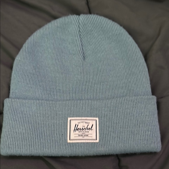Herschel Supply Company Blue Knit Hat Classic Cuffed Design - Picture 1 of 3